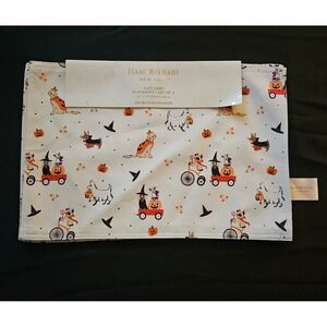 Isaac Mizrahi New York Halloween Dogs‎ Placemats Set of 4 Easy Care